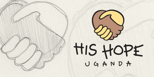 His Hope sketch and final logo.